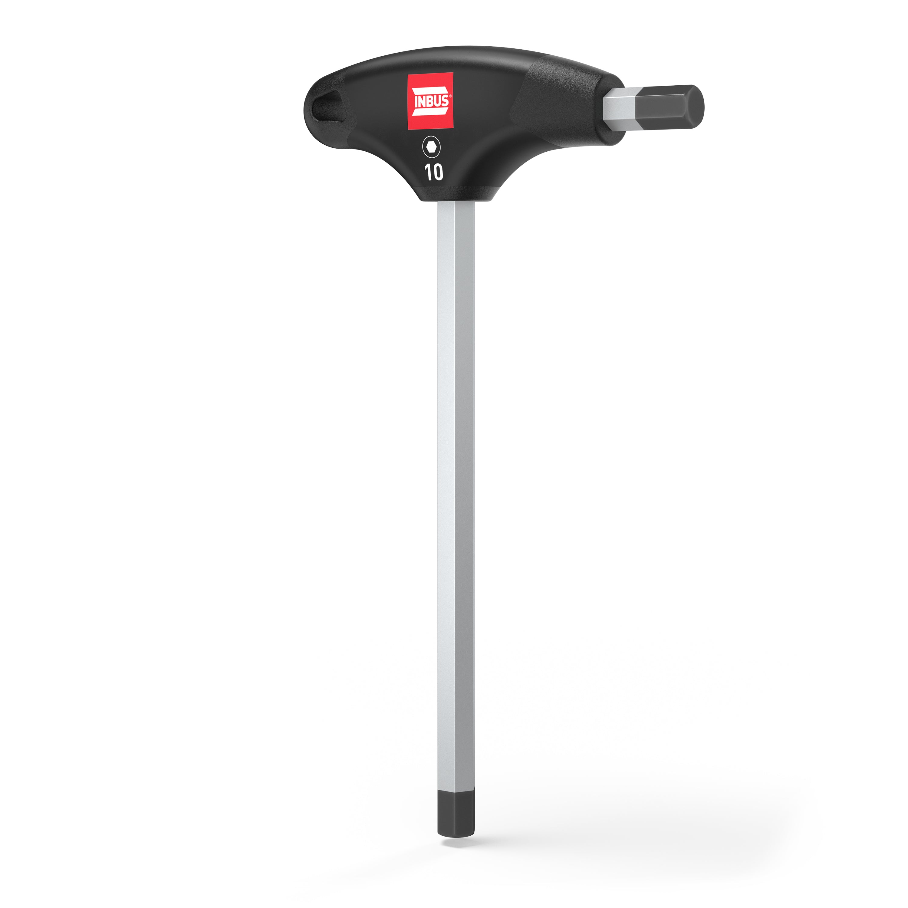 INBUS® 70112 T-Griff Schraubendreher 10mm, mit HybridTouch — Made in G