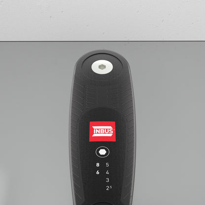 INBUS® 70136 Klapphalter 6tlg, 2.5–8mm, mit HybridTouch — Made in Germany