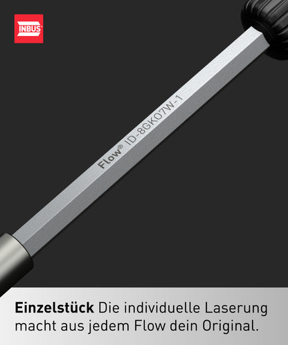 INBUS® Flow 73424 Schraubendreher inkl. 12 Bits — Made in Germany