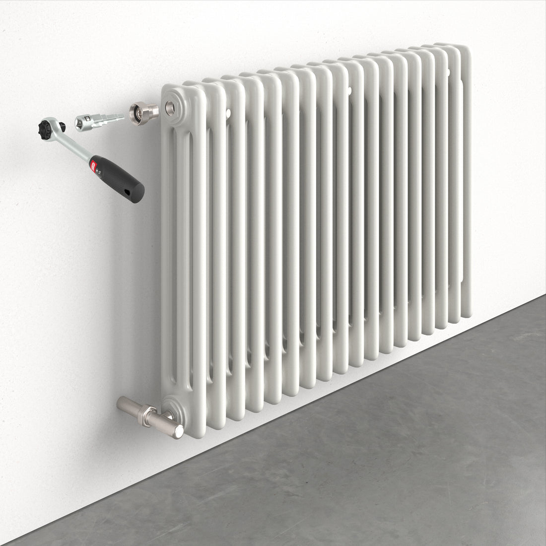 INBUS® 73950 Universal Stufenschlüssel für Sanitär & Heizung, 5-stufig (1/2" Antrieb)