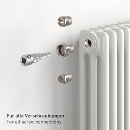 INBUS® 73950 Universal Stufenschlüssel für Sanitär & Heizung, 5-stufig (1/2" Antrieb)