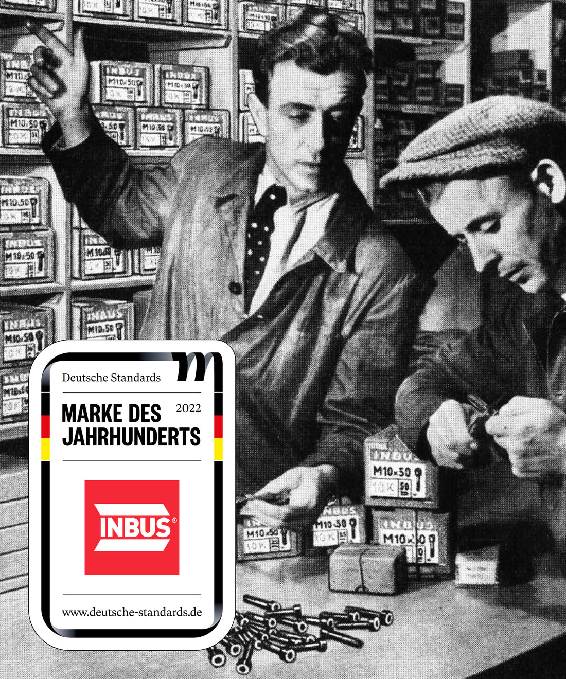 INBUS® Zylinderkopfschrauben Sortiment in L-BOXX (DIN 912 / ISO 4762, Edelstahl A2), 1462 Stück — Das Original (7400102-IN)