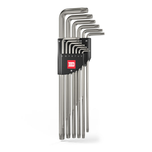 TORX® Winkelschraubendreher Set 13tlg., TX5–50 — Made in Germany (INBUS® 74216)