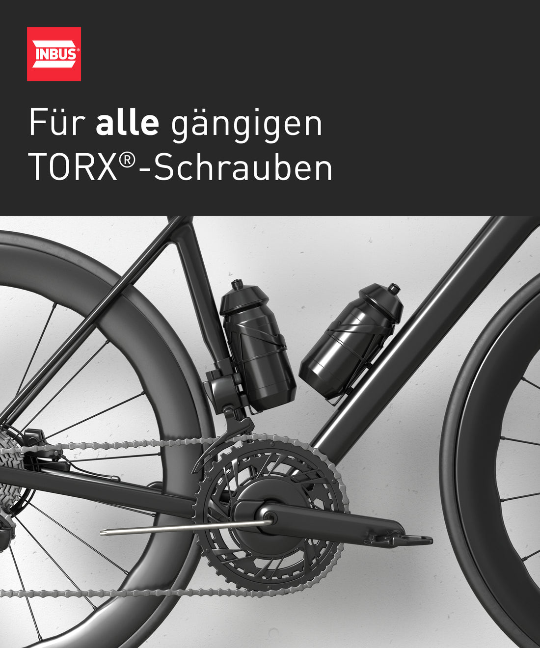 TORX® Winkelschraubendreher Set 13tlg., TX5–50 — Made in Germany (INBUS® 74216)