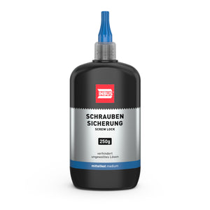 INBUS® 79560 Schraubensicherung mittelfest, 250g — Made in Germany