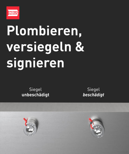 INBUS® 74940 Schraubenmarker rot, 30ml — Made in Germany