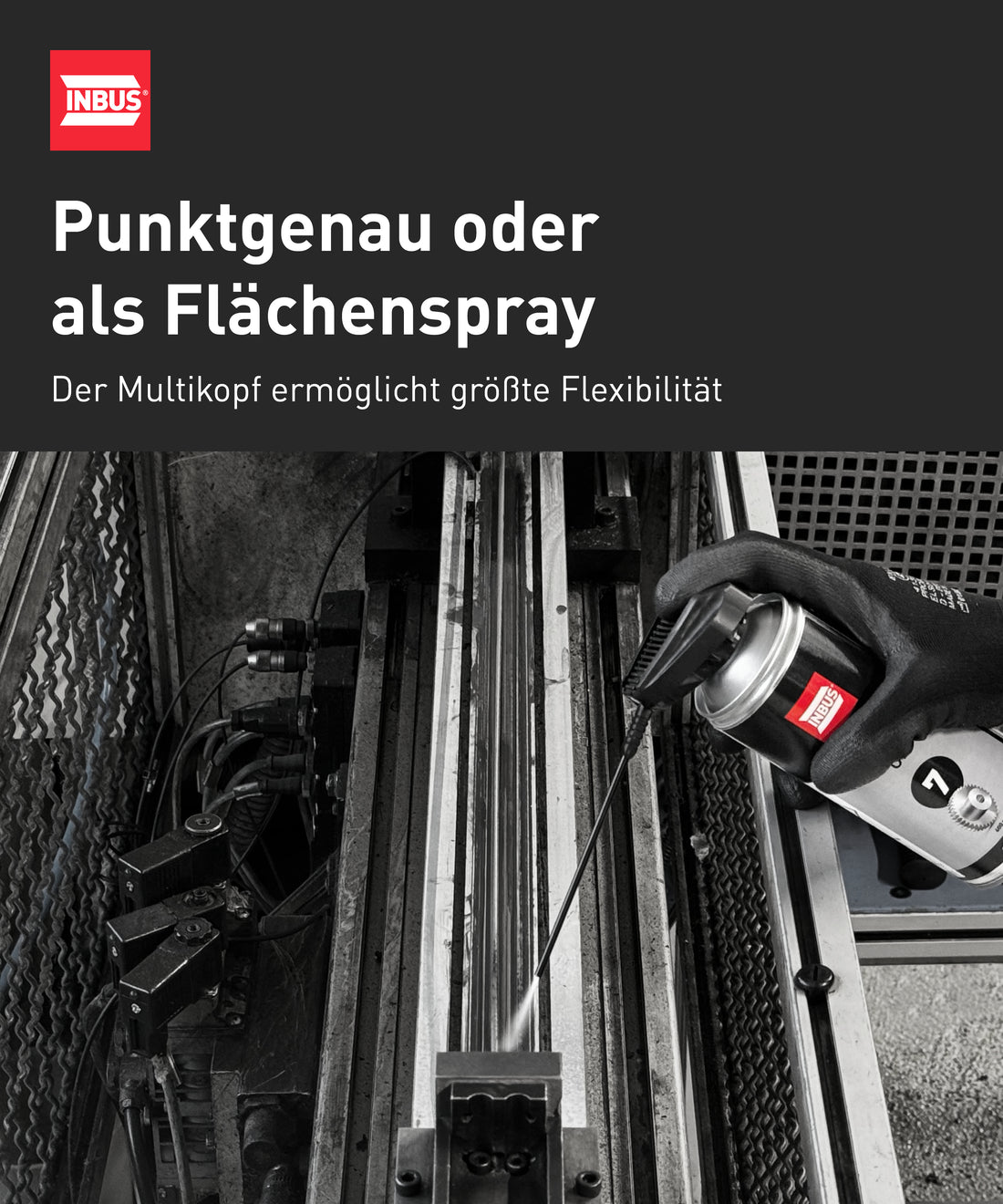 INBUS® Multiöl (silikonfrei), 400ml — Nr. 7 der Schraubchemie® — Made in Germany (75046)