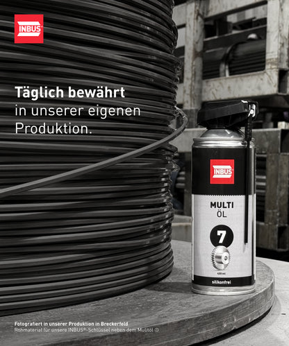 INBUS® Multiöl (silikonfrei), 400ml — Nr. 7 der Schraubchemie® — Made in Germany (75046)
