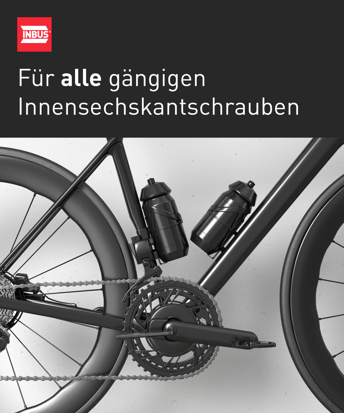 INBUS® 75848 Winkelschraubendreher (ISO 2936) 0.7mm, 100 Stück — Made in Germany