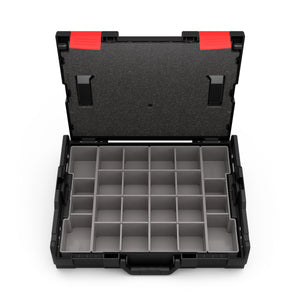 INBUS® L-BOXX Sortimentskoffer (mit Deckeldichtung und Insetboxenset), für Schrauben, Muttern und Scheiben — Das Original (72205014-IN)